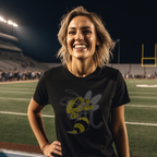 Fighting Bee RHINESTONE TRANSFER