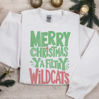 Merry Christmas Ya Filthy Wildcats SPANGLES TRANSFER