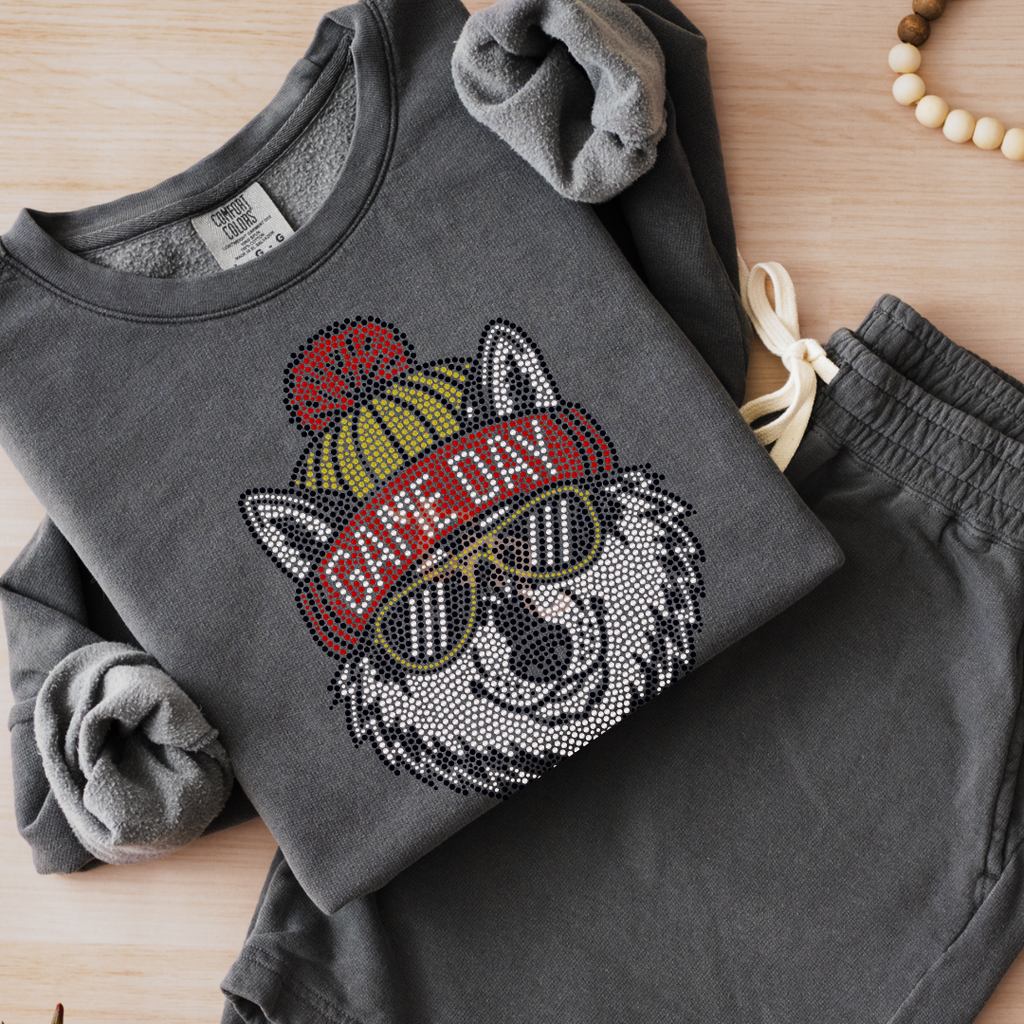 Game Day Wolves SPANGLE TRANSFER