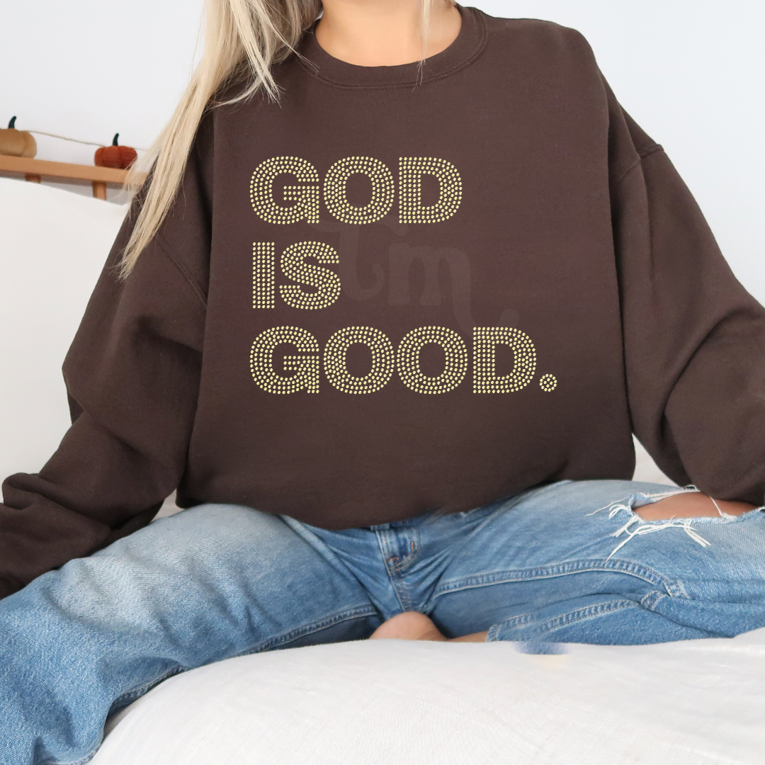God is Good RHINESTONE TRANSFER