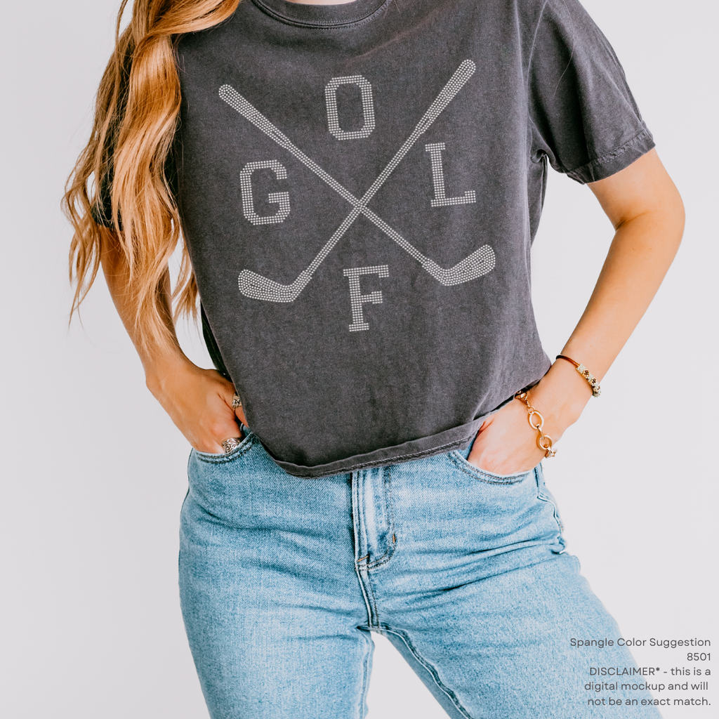 Golf Clubs SPANGLES TRANSFER