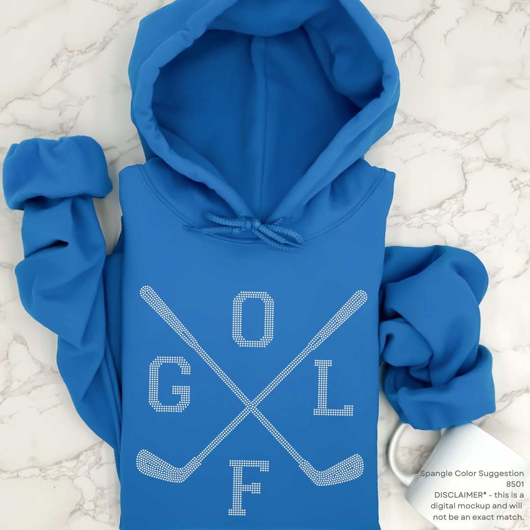 Golf Clubs SPANGLES TRANSFER