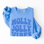 Retro Holly Jolly Vibes SPANGLES TRANSFER