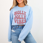 Retro Holly Jolly Vibes SPANGLES TRANSFER