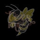 Hornet Mascot RHINESTONE TRANSFER