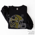 Hornets Football Helmet SPANGLES TRANSFER