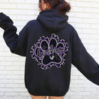 Huskies Leopard Paw SPANGLE TRANSFER