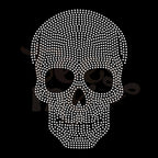 Classic Skull SS16 RHINESTONE TRANSFER