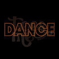 Simple Dance RHINESTONE TRANSFER