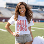 Bulldogs Font Mascot SPANGLE TRANSFER