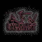 Gymnast RHINESTONE TRANSFER