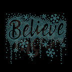Snowflake Believe SPANGLE TRANSFER