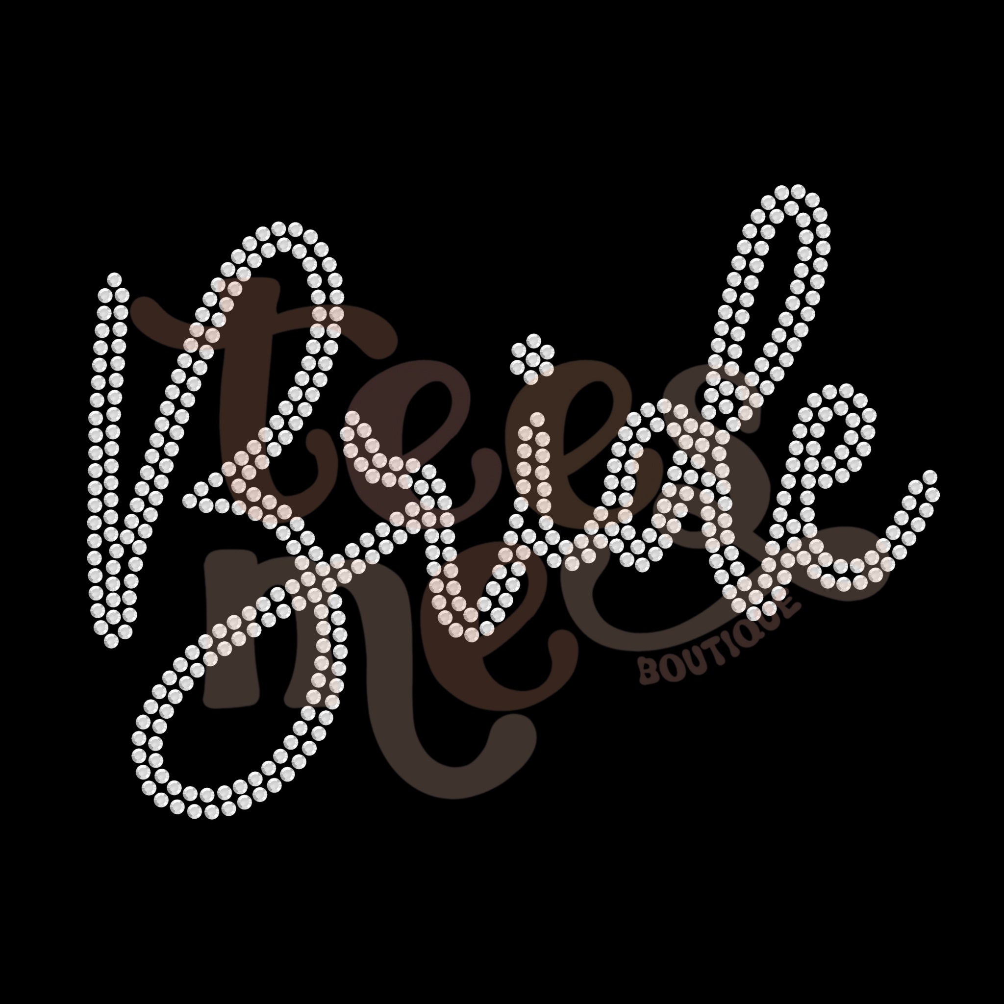 Bride SPANGLE TRANSFER