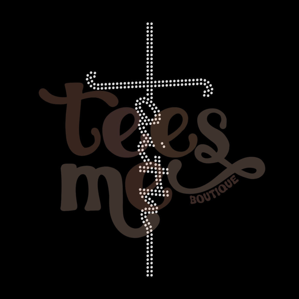 Faith Cross SPANGLES TRANSFER