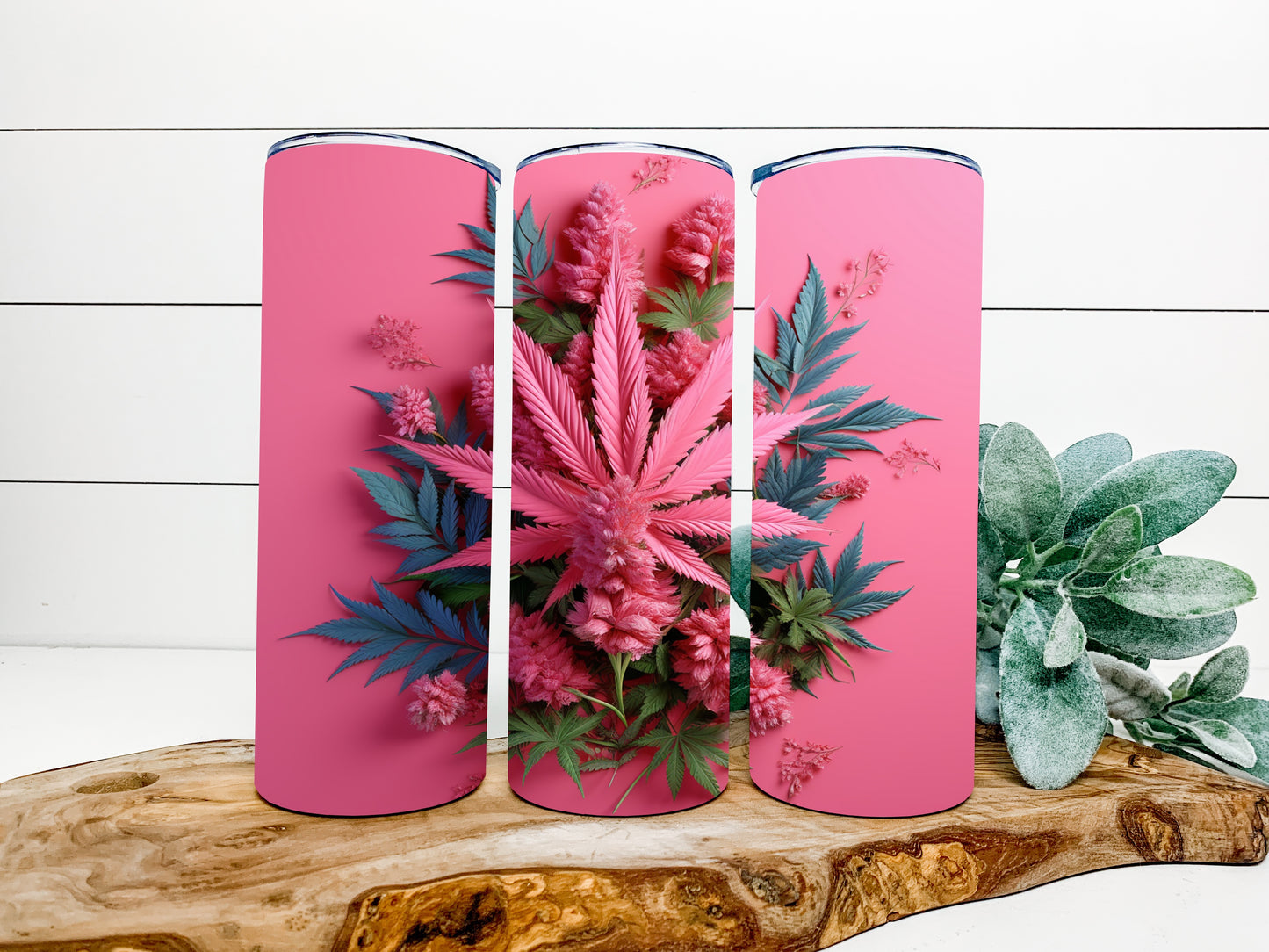 3D Cannabis But Make it Pink