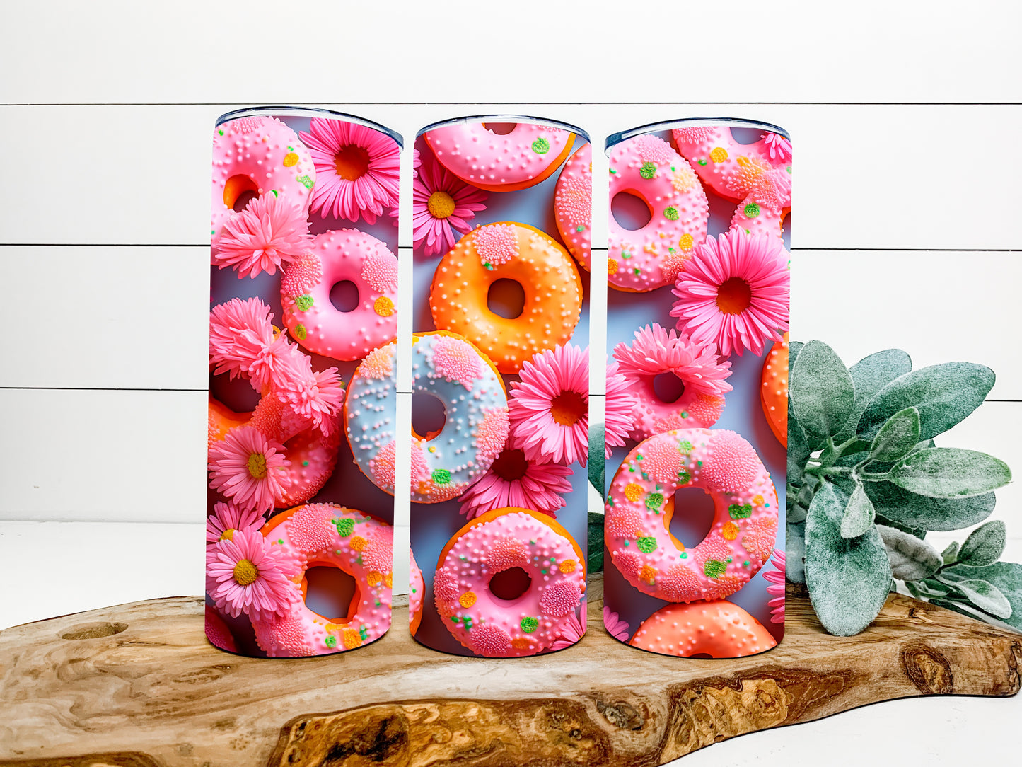 3D Sprinkle Donuts