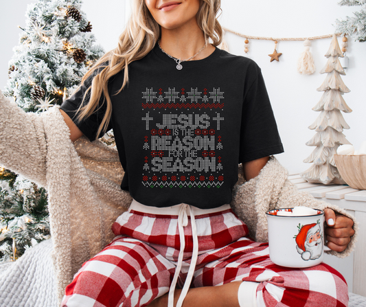 Jesus is the Reason for the Season RHINESTONE TRANSFER