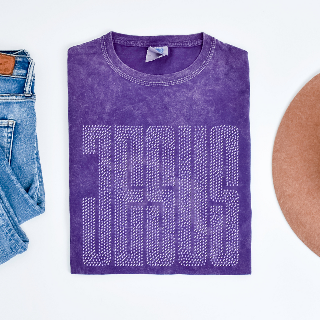 Jesus RHINESTONE TRANSFER