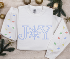 Winter Joy w/ String Light Sleeves RHINESTONE TRANSFER