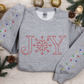 Winter Joy w/ String Light Sleeves SPANGLES TRANSFER