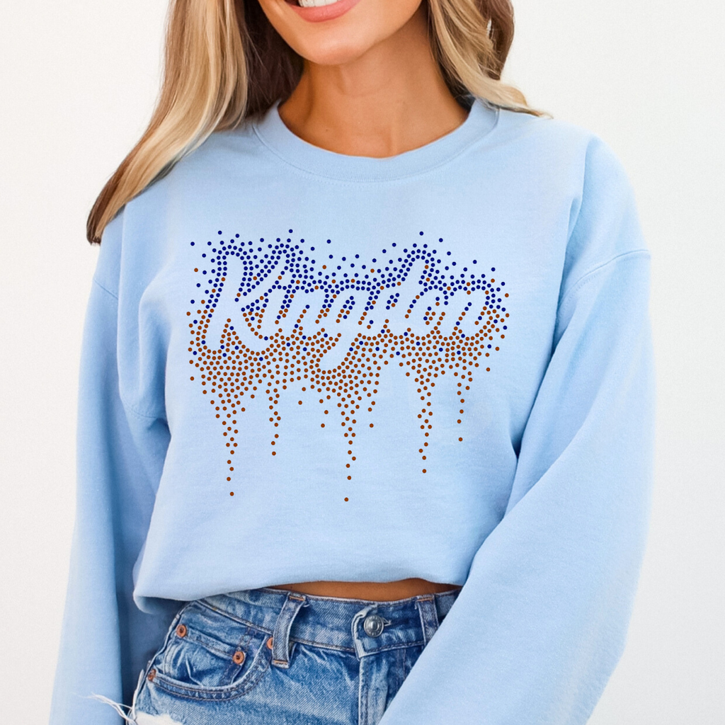 Kingston Ombre Drip SPANGLE TRANSFER