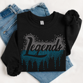 Legends Ombre Drip RHINESTONE TRANSFER