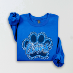 Lions Leopard Paw SPANGLE TRANSFER