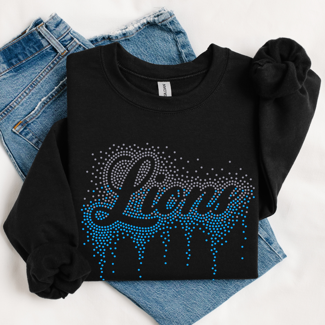 Lions Ombre Drip SPANGLE TRANSFER