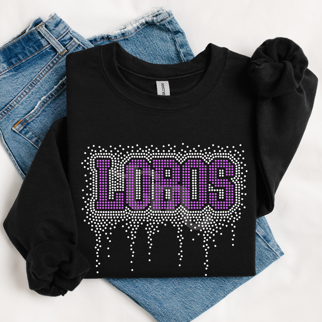 Lobos Athletic Drip SPANGLE TRANSFER