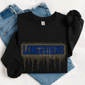 Longhorns Athletic Drip RHINESTONE TRANSFER