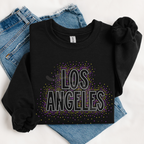 Los Angeles Scatter Snow Font SPANGLE TRANSFER