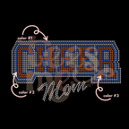Cheer Bold Mom SPANGLES TRANSFER