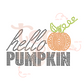 Hello Pumpkin SPANGLES TRANSFER