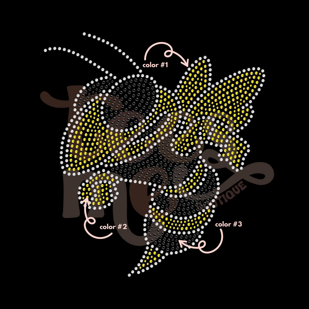 Hornet Mascot SPANGLES TRANSFER