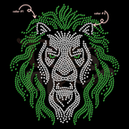 Lion Mascot SPANGLES TRANSFER