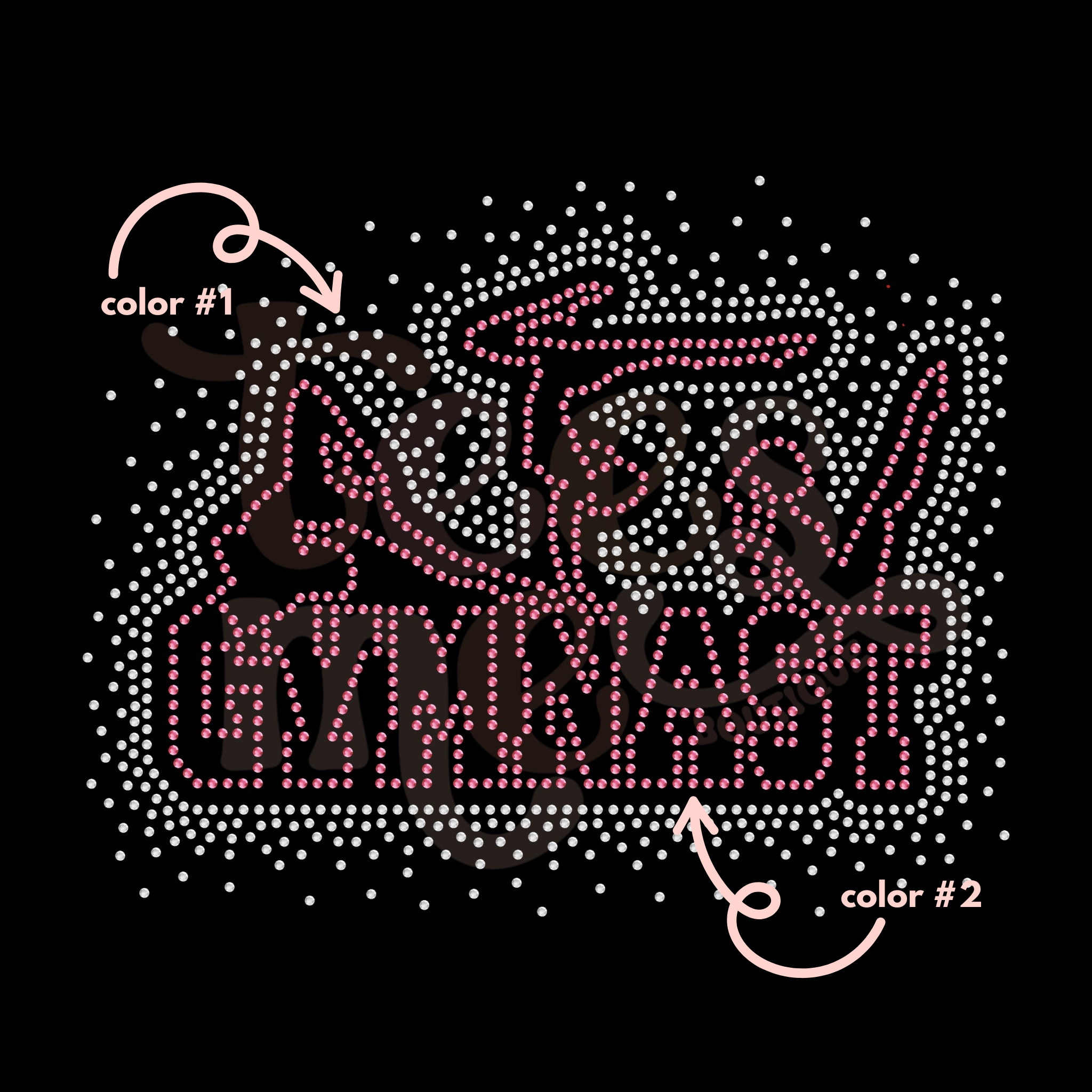 Gymnast SPANGLES TRANSFER