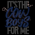 It's the Cowboys For Me SPANGLES TRANSFER