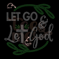 Let God Two Color SPANGLES TRANSFER