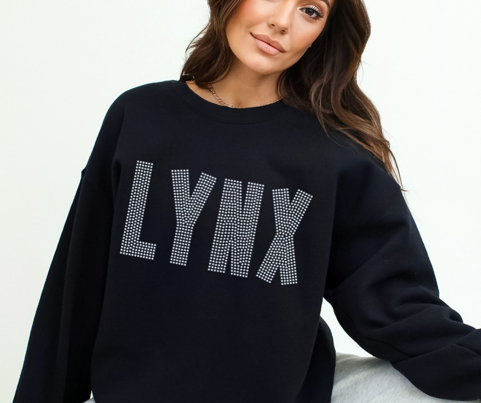 Lynx Font Mascot SPANGLE TRANSFER