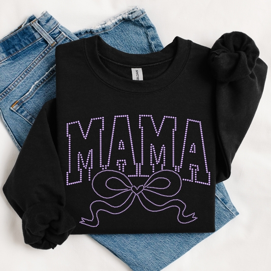 Mama Bow RHINESTONE TRANSFER