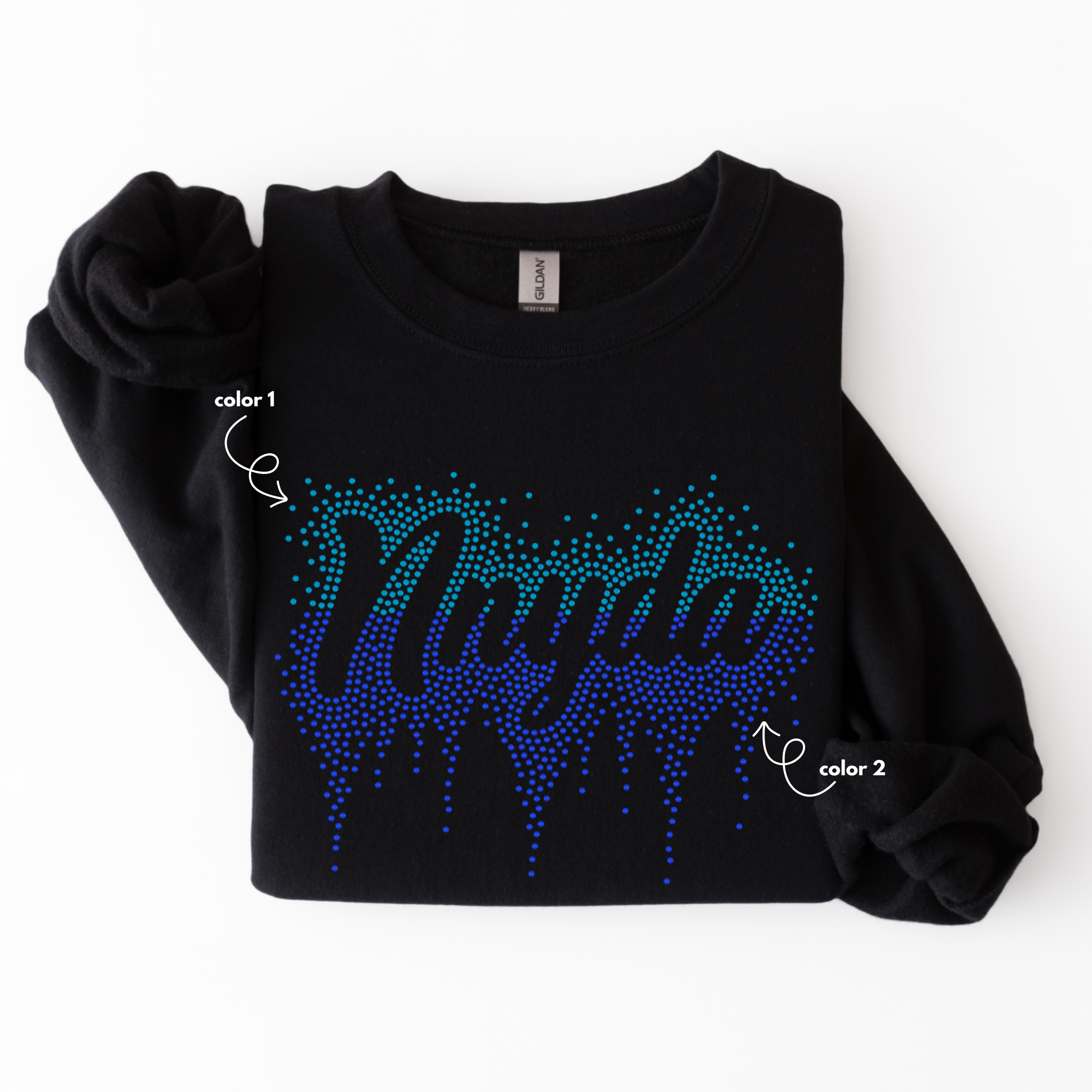 NNYDA Ombre Drip SPANGLE TRANSFER