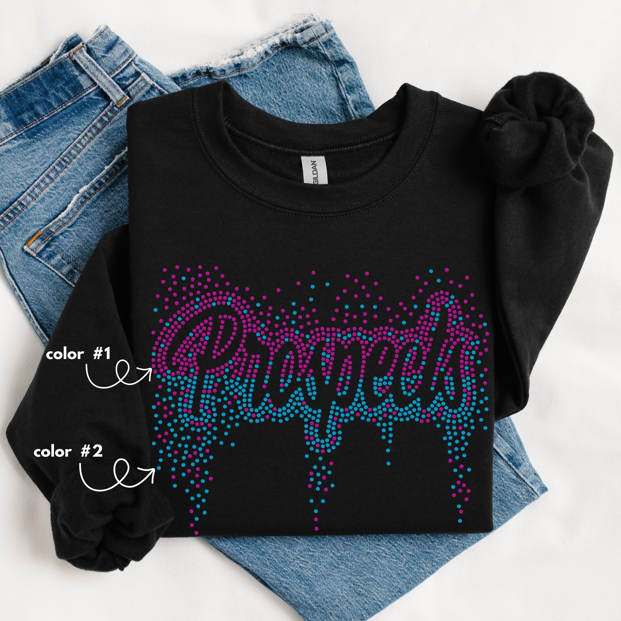 Prospects Ombre Drip SPANGLE TRANSFER