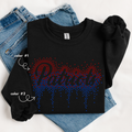 Patriots Ombre Drip SPANGLE TRANSFER