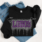 Lobos Athletic Drip SPANGLE TRANSFER