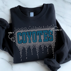 Coyotes Athletic Drip SPANGLE TRANSFER