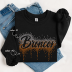 Broncos Ombre Drip SPANGLE TRANSFER