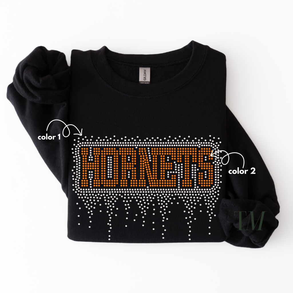 Hornets Athletic Drip SPANGLE TRANSFER