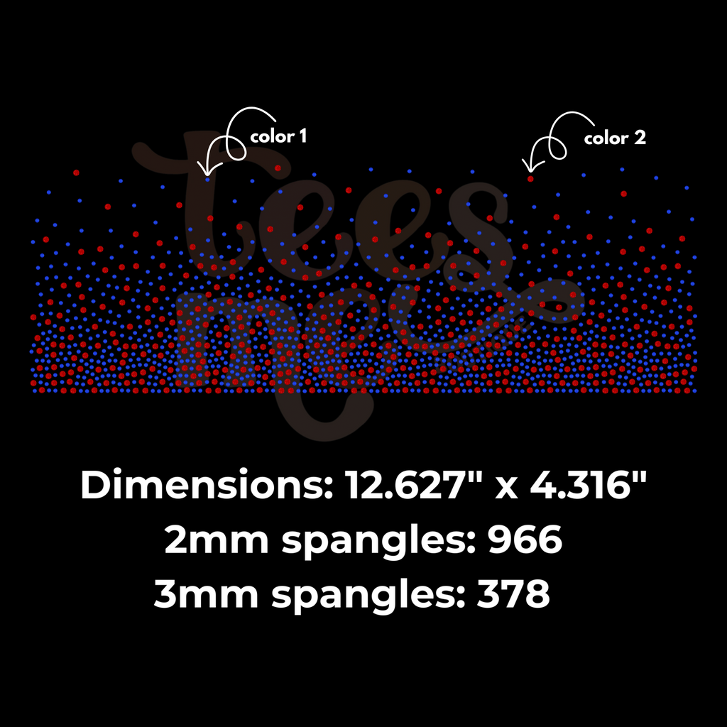 Pattern 1 SPANGLE TRANSFER