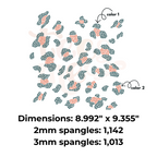 Leopard Pattern SPANGLE TRANSFER