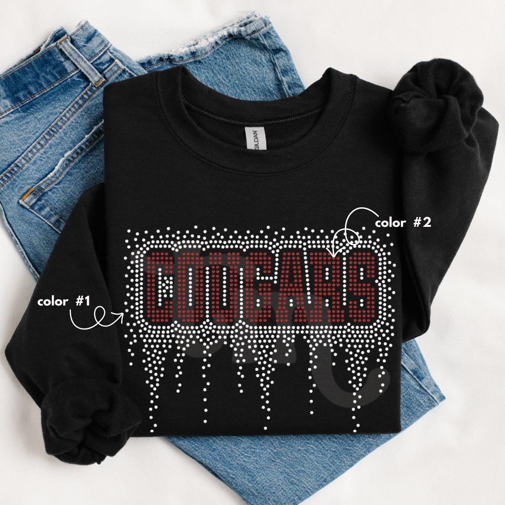 Cougars Athletic Drip SPANGLE TRANSFER